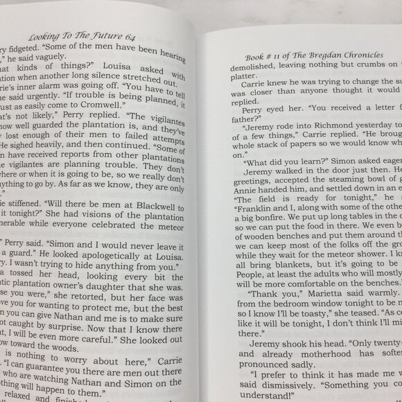 #11 Bregdan Chronicles Looking To The Future Oct 1867-Jun 169 Ginny Dye Romance - Picture 5 of 13